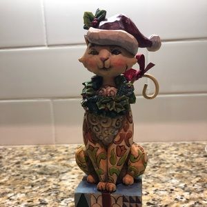 Christmas cat decoration